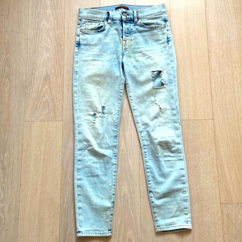 7 for all mankind jeans, Josie Crop, size 24